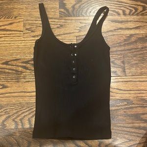Brandy melville black tank top